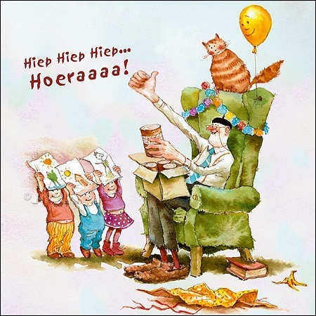 Blic Hiep hiep hoeraaa - Marius van Dokkum