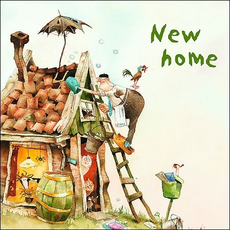 Blic Nieuw huis - Marius van Dokkum 