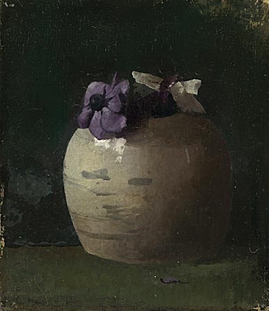 Anemonen in gemberpot - Jan Voerman