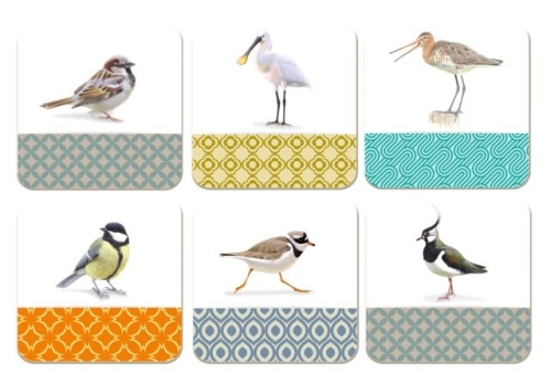 Onderzetters Vogels - Elwin van der Kolk