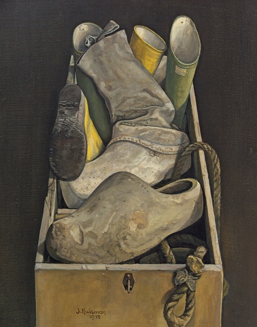 Stilleven met gummilaarzen - Jopie Huisman