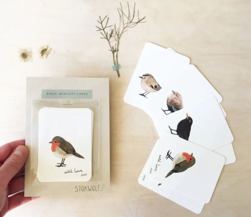 Minikaartjes Vogels