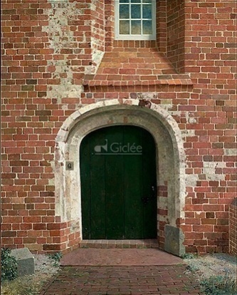 Ingang-van-de-kerk-van-Westerwijtwerd-Henk-Helmantel