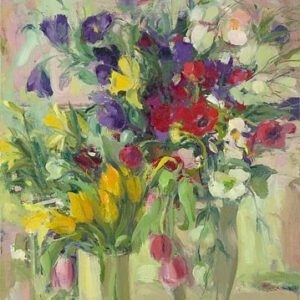 Twee boeketten - Carla Rodenberg