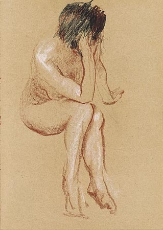 Zittend naakt - Matthijs Roling