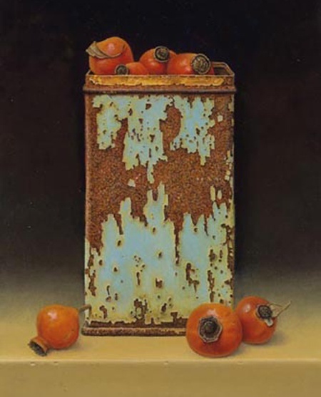 Blikje met rozenbottels - Aad Hofman