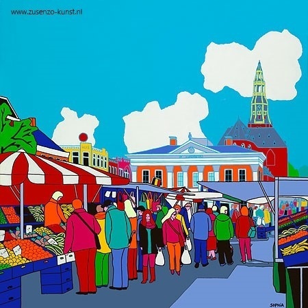 Vismarkt Groningen - Sophia Heeres