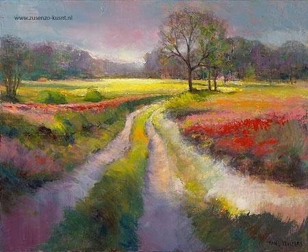 Het witte karrespoor - Hans Musters