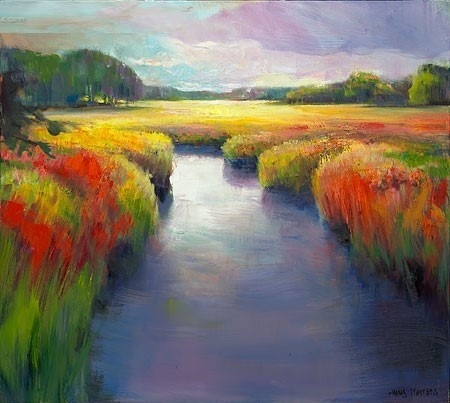 Verstild landschap bij Oude Molen - Hans Musters