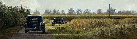 Herfst, Citroën Traction Avant - Martin Sijbesma