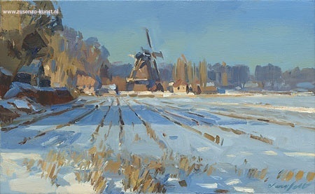 Molen in de zon - Hans Versfelt