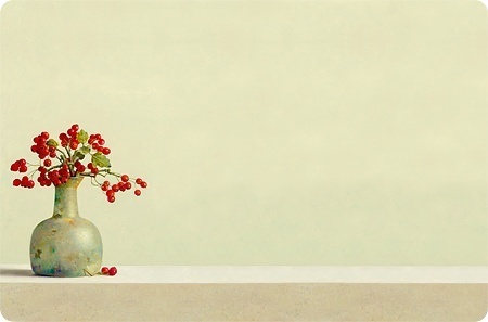 Placemat - Meidoornbessen - Henk Helmantel
