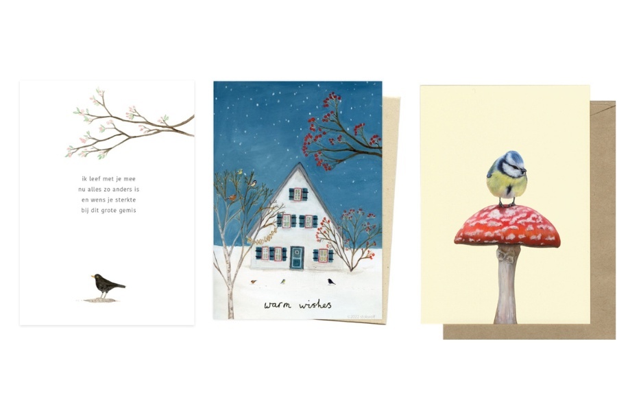 Winterkaarten bij Zus Enzo Kunst!