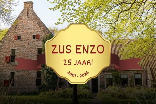 25 jaar Zus Enzo: nieuw seizoen, exclusieve jubileumgiclée 