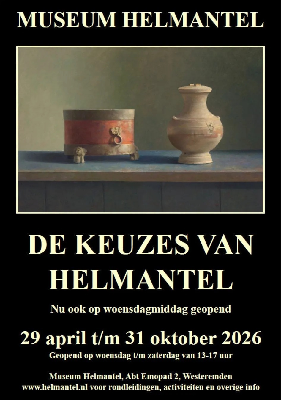 Expositie De keuzes van Helmantel