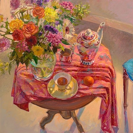 sinaasappel en thee van Keimpe van der Kooi